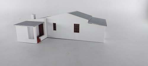 Model Train Buildings : South African Railway Station Master House - Belmont (HO)