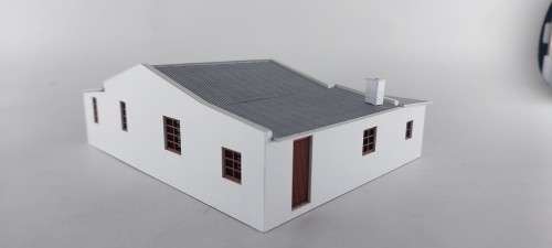 Model Train Buildings : South African Railway Station Master House - Belmont (HO)