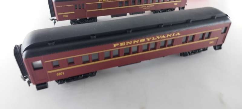 4 x Pennsylvania and Pullman Coaches