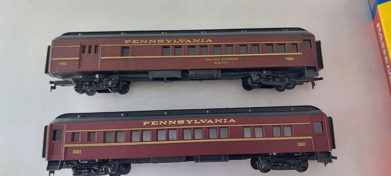 4 x Pennsylvania and Pullman Coaches