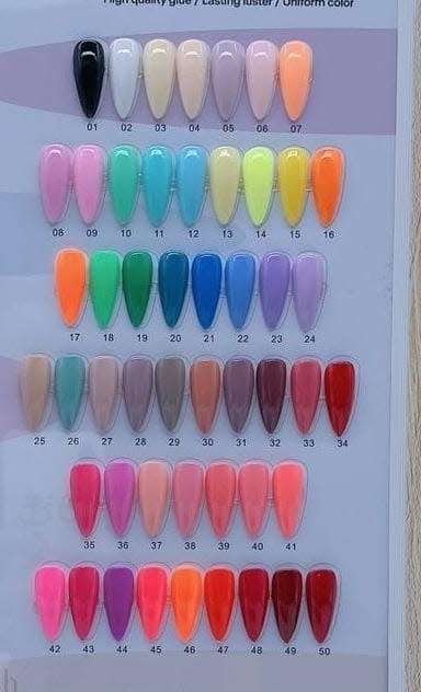 60 Gel Polishes set with a stand