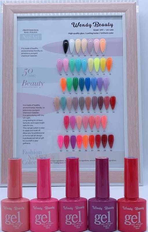 60 Gel Polishes set with a stand