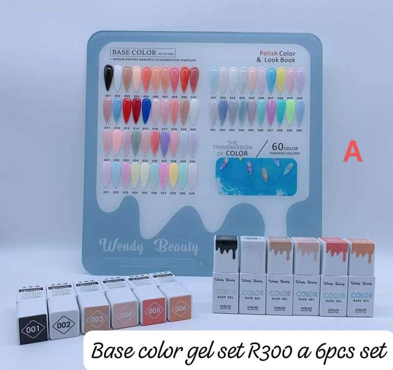 60 Base Color Gel Set