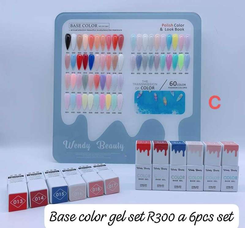 60 Base Color Gel Set