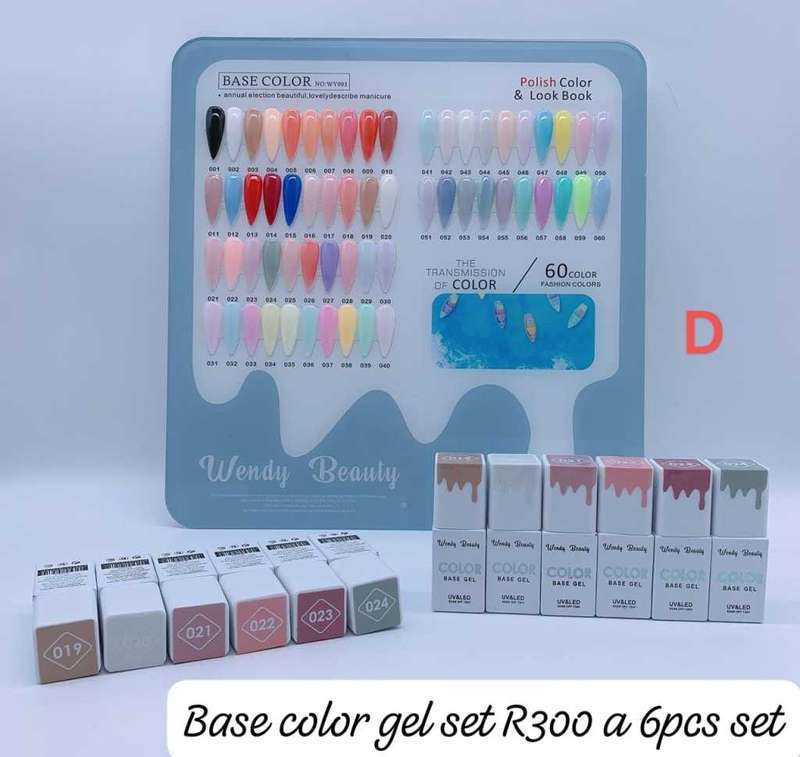 60 Base Color Gel Set
