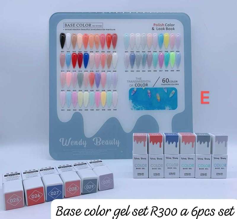 60 Base Color Gel Set