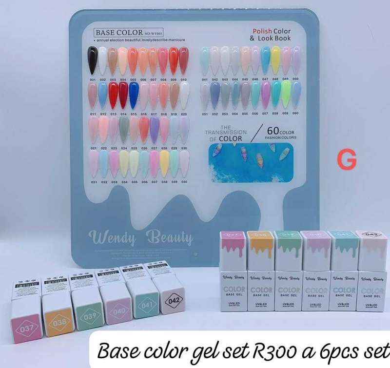 60 Base Color Gel Set