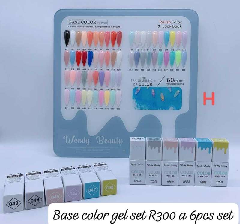 60 Base Color Gel Set