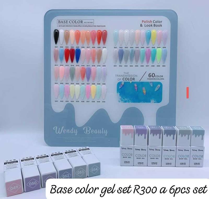 60 Base Color Gel Set
