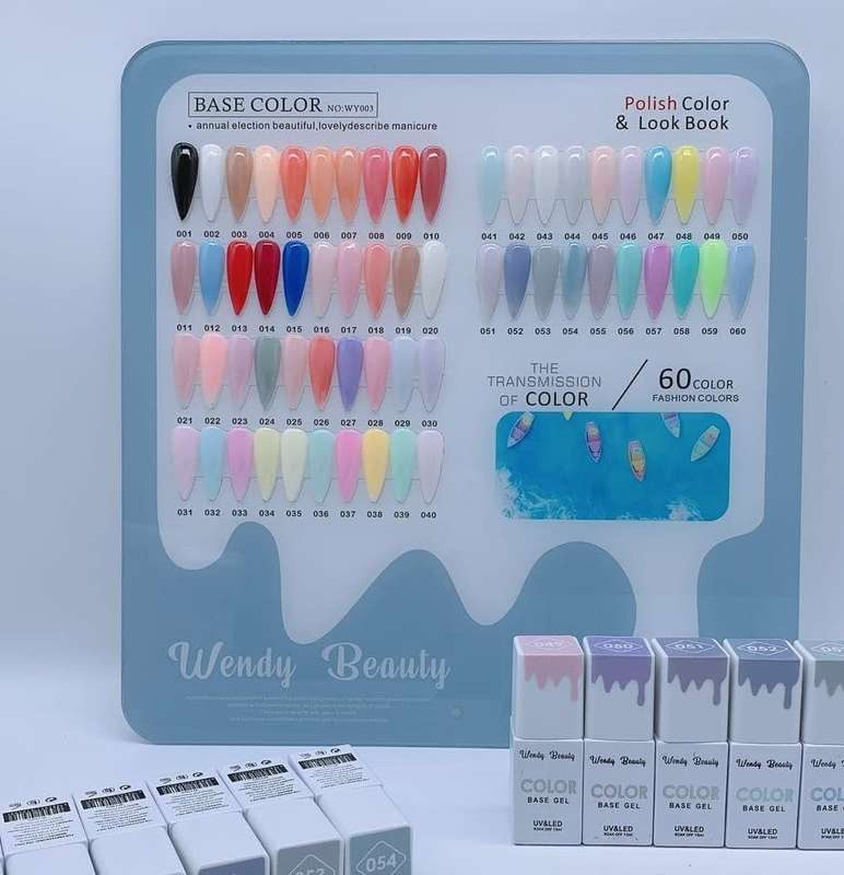 60 Base Color Gel Set