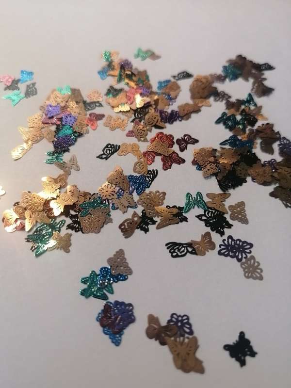 Butterfly Alloy nail art 10pcs