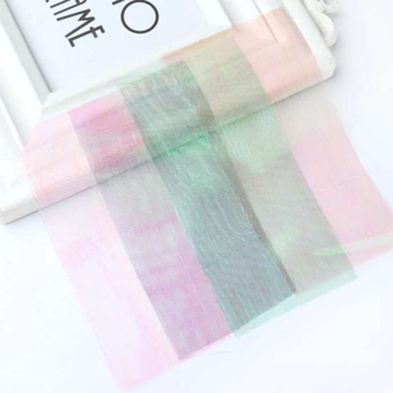 Mermaid Mesh Nail Art Random color