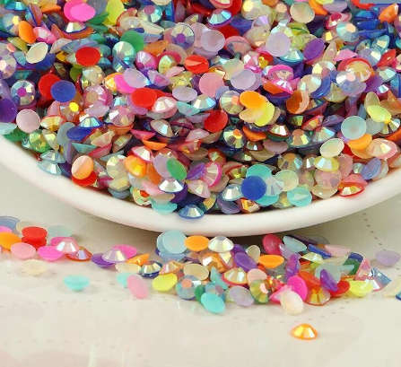 Rhinestones Nail Art