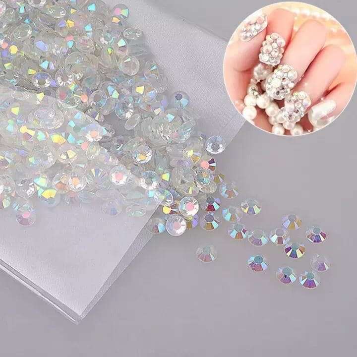 Rhinestones Nail Art