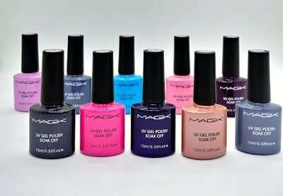 10 MAGK Gel polishes