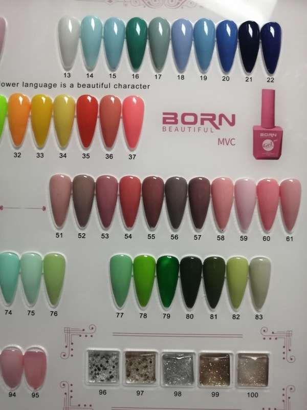10 Born Beautiful Gel Polishes
