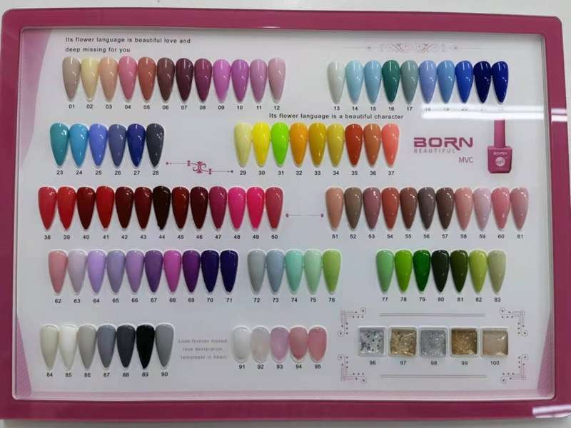 10 Born Beautiful Gel Polishes