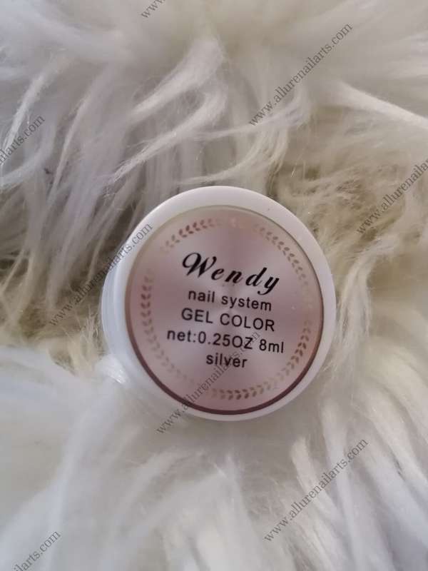 silver Nail Gel