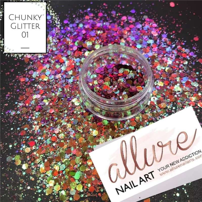 Cosmetic Grade Nail Resin Art Glitter