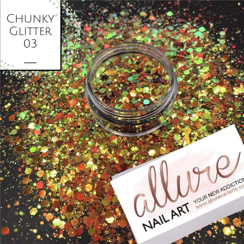 Cosmetic Grade Nail Resin Art Glitter