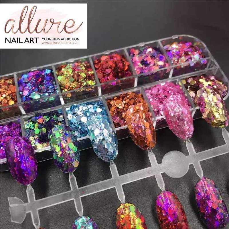 Cosmetic Grade Nail Resin Art Glitter