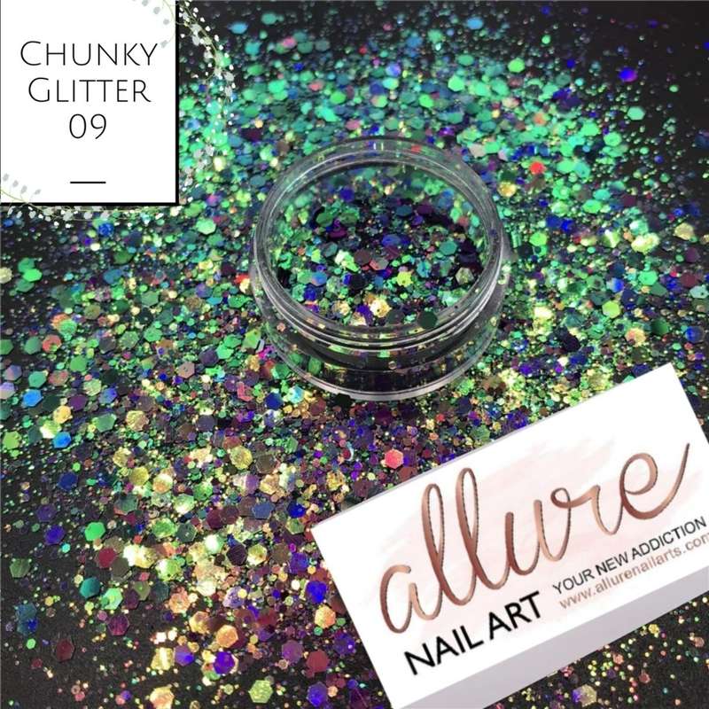 Cosmetic Grade Nail Resin Art Glitter
