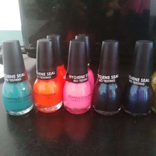 sinful nail polishes