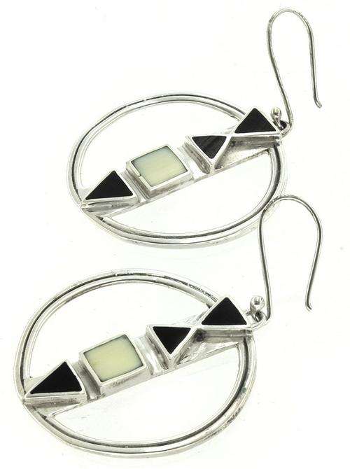SOLID Sterling Silver Earrings 11.3g (Made in Lesotho)