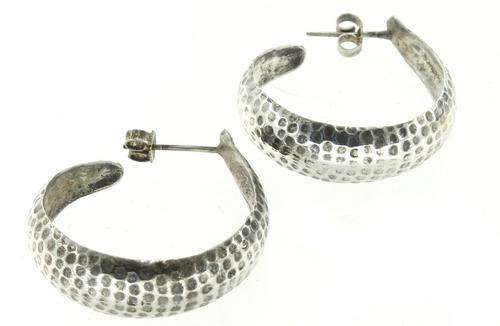 SOLID Sterling Silver Earrings 11.5g (Made in Lesotho)