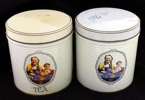 Lot of 2 Mazawattee Tea Tins
