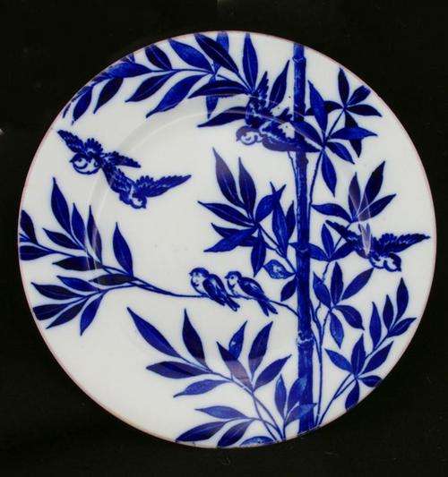 Pretty Blue & White Oriental Plate