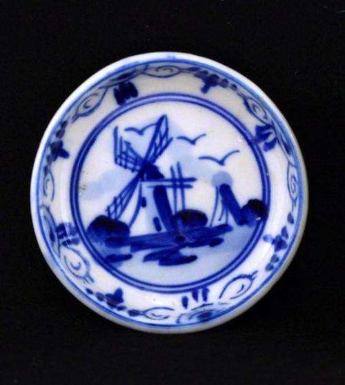 Miniature Genuine Delft Plate