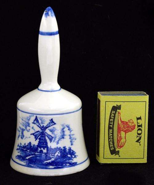 Delft-Look Ceramic Bell