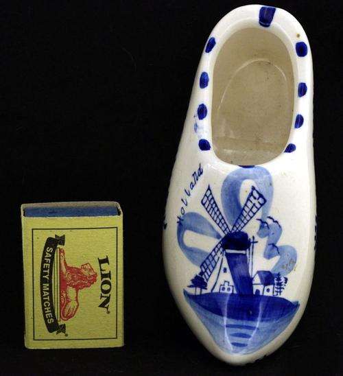 Genuine Delft Clog -- Beautifully Hand-Painted