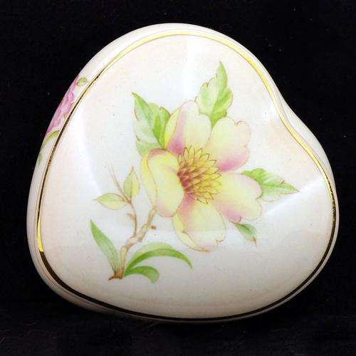 Royal Worcester "Palissy" Trinket Box
