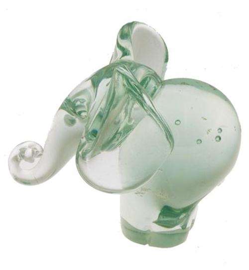Ngwenya Handmade Blown Glass 5cm Elephant (Made in Swaziland)