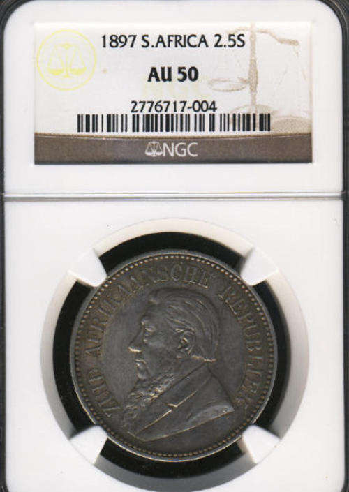 1897  2.5S  Halfcrown   NGC Graded