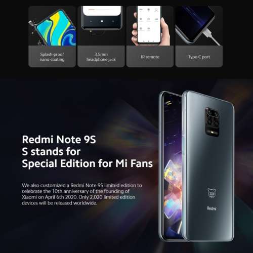 Xiaomi Redmi Note 9s 64Gb