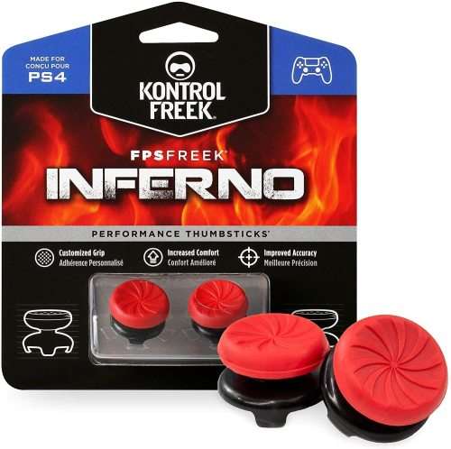 KontrolFreek FPS Freek Inferno for PlayStation 4 (PS4) (Red)