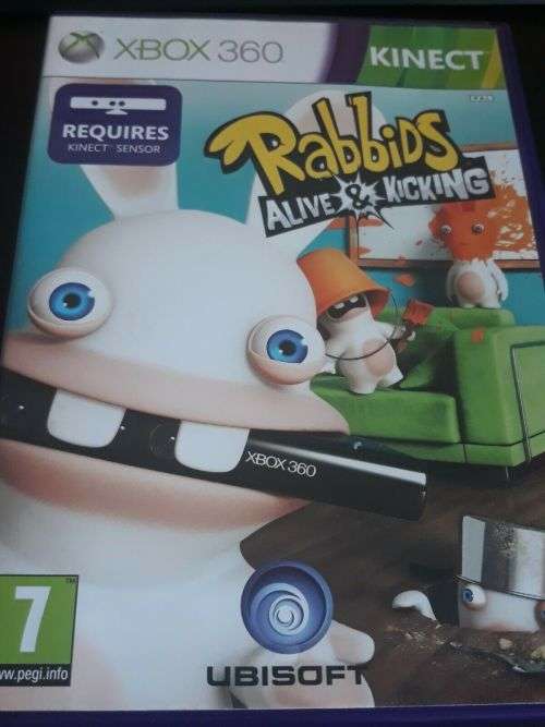 Rabbids: Alive and Kicking (Xbox 360) (Like New, Resealed & Same Day Dispatch)