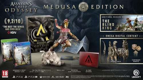 Assassins Creed Odyssey Medusa Edition (PS4).