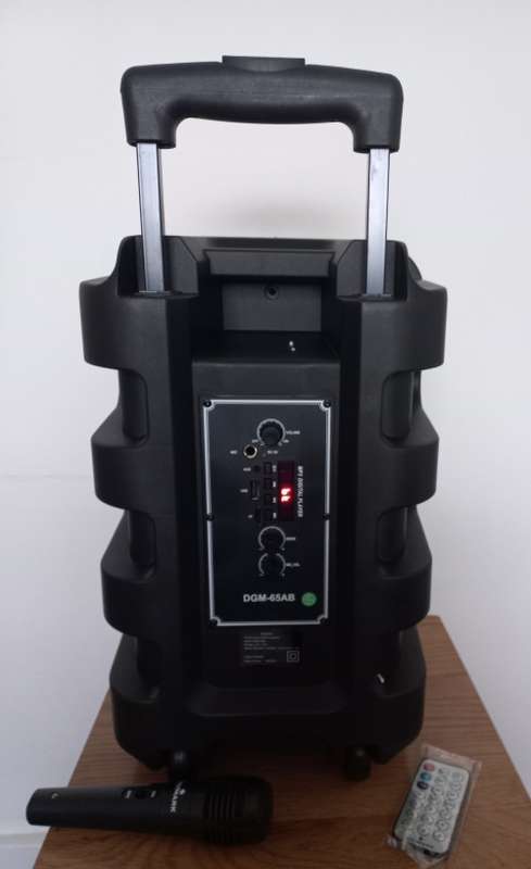 Digimark Bluetooth Trolley speaker with microphone and remote