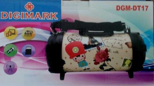 BLUETOOTH BOOM BOX WITH SHOULDER STRAP