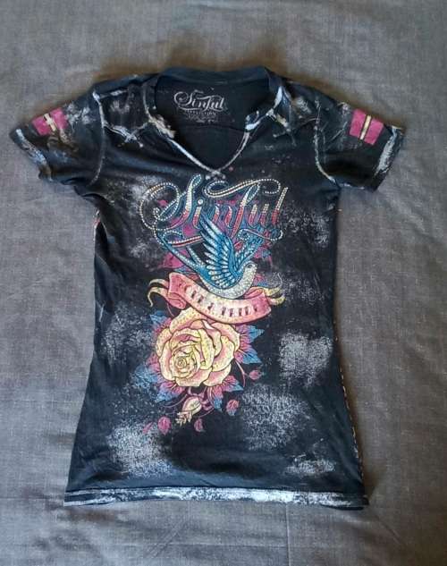Ladies original AFFLICTION  T Shirt