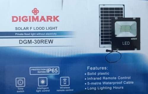 Solar LED 30w Flood lights with remote