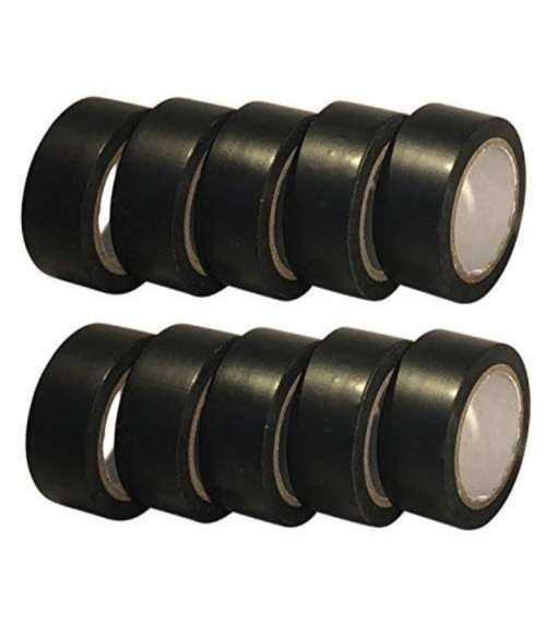 Insulation Tape black   ( Pack of 10 )