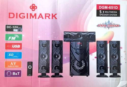 Multimedia 5.1CH Speaker System with Bluetooth