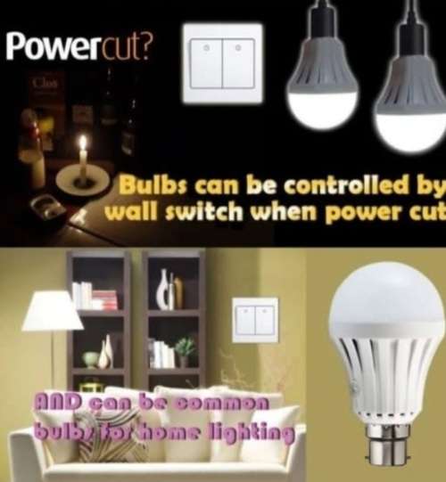 15W  EMEGENCY LED LIGHT BULB ( Load shedding).