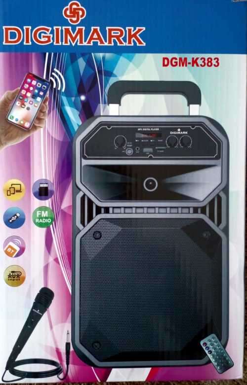 Bluetooth Trolley speaker with microphone and remote