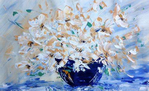SA Artist Bridgette Allan Original  on canvas !